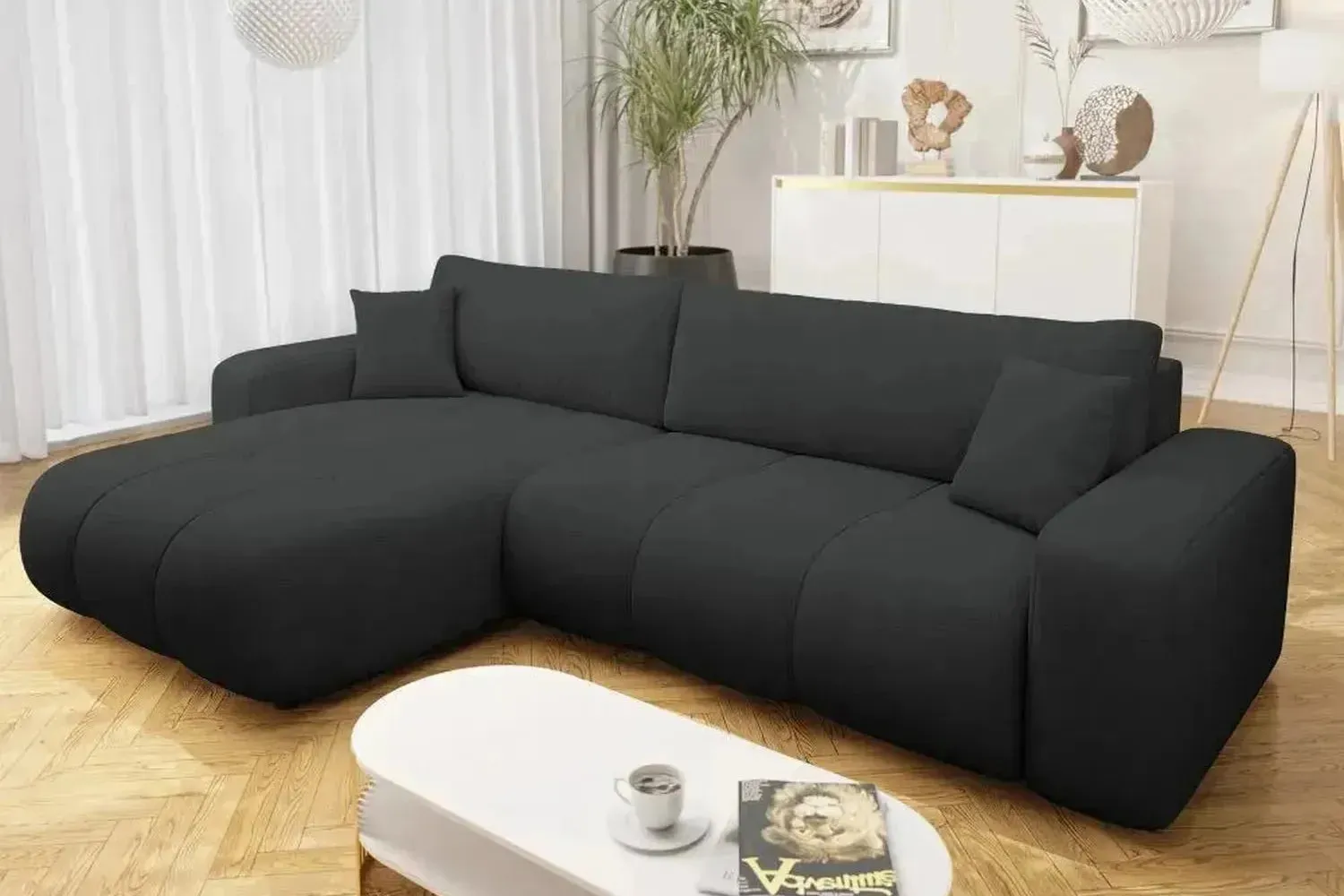 Chelsea Maxi Corner Sofa Bed With Storage - Image 10
