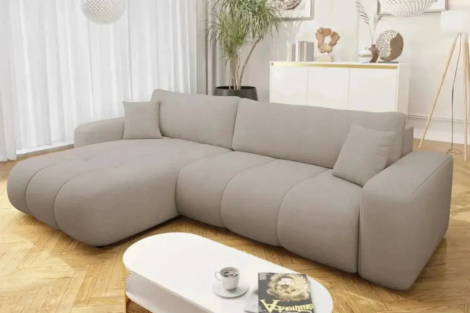 Chelsea Maxi Corner Sofa Bed With Storage - Image 5