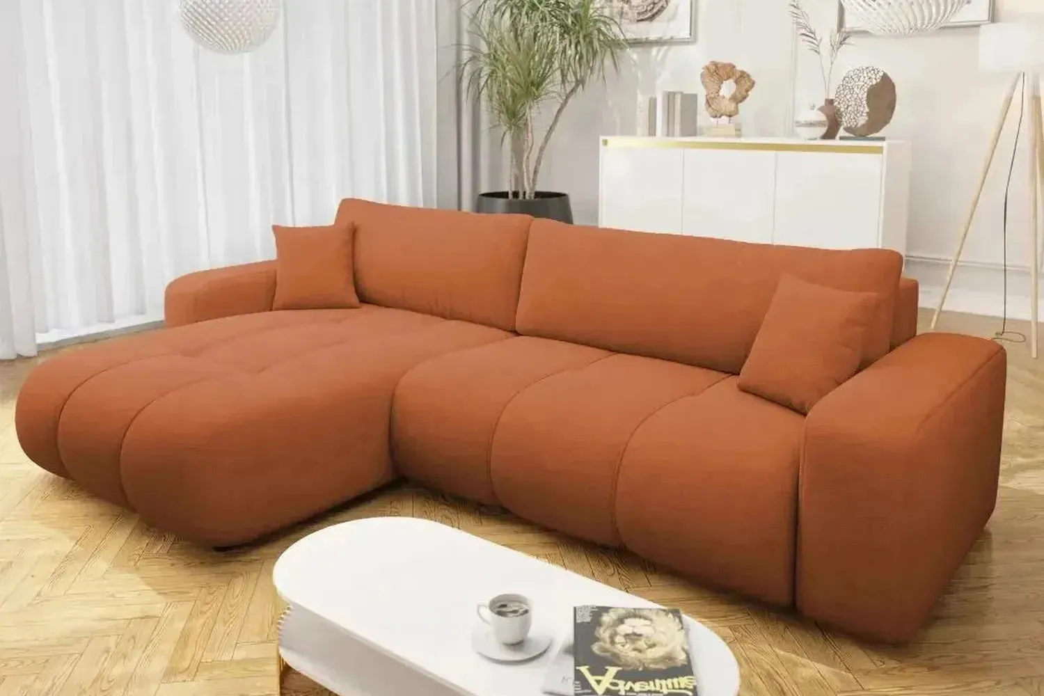 Chelsea Maxi Corner Sofa Bed With Storage - Image 6