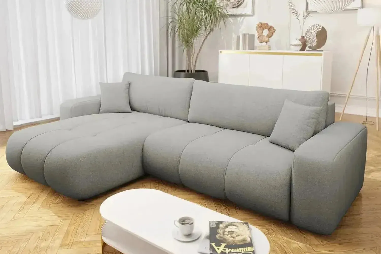 Chelsea Maxi Corner Sofa Bed With Storage - Image 9