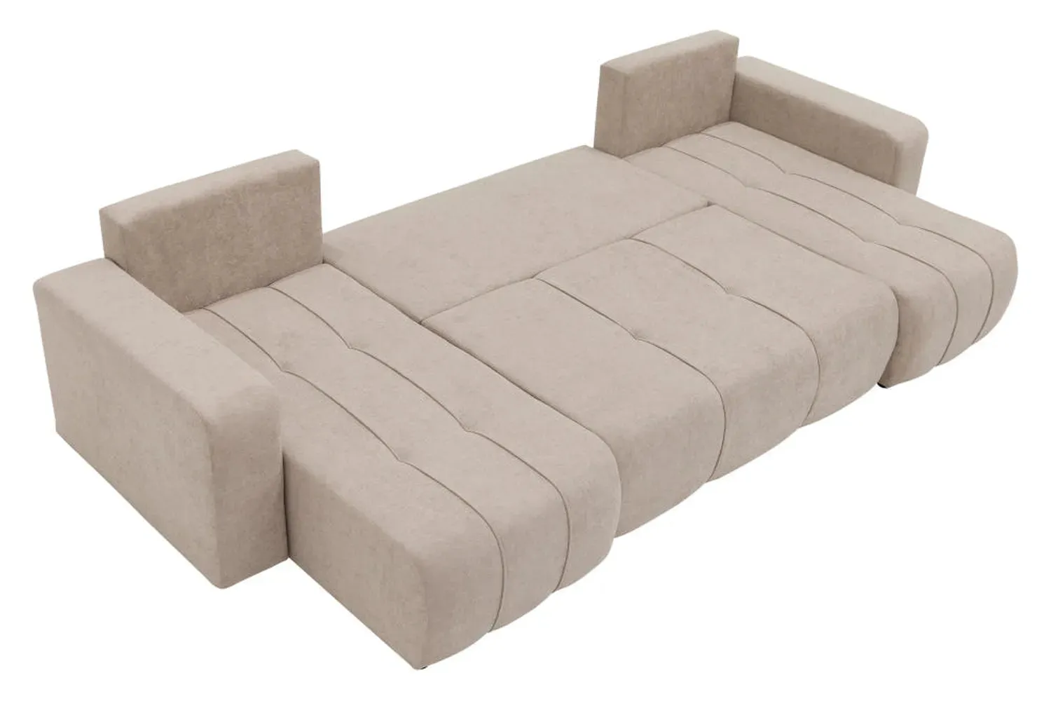 Chelsea U Shape Corner Sofa Bed with Storage - Image 4