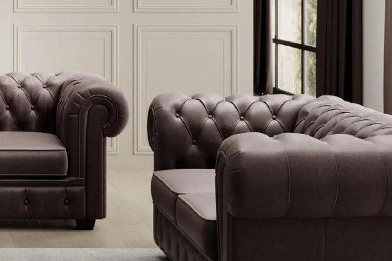 Chesterfield 3 Seater Sofa - Image 2
