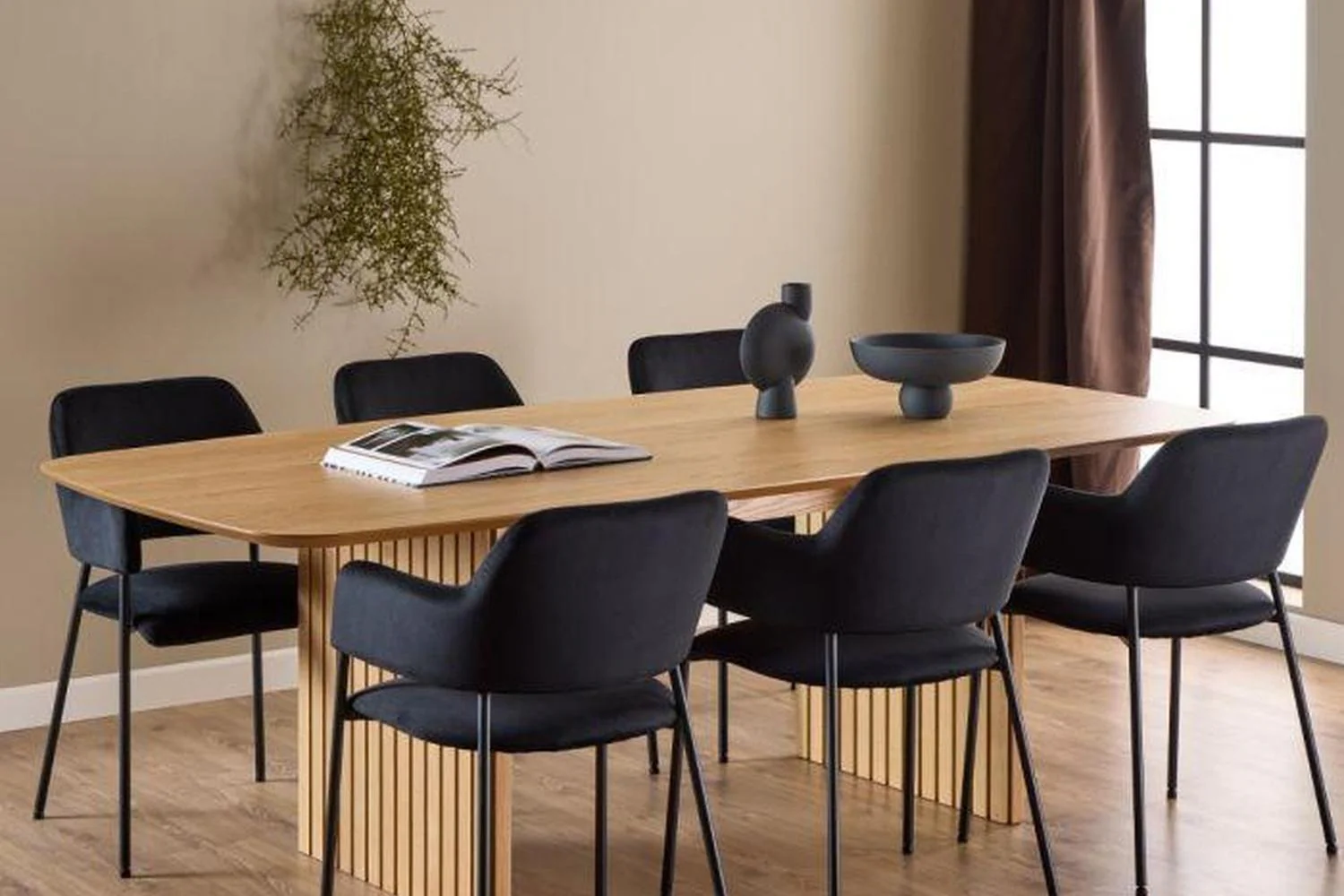 Christo Dining Table in Oak 220x105cm - Image 7