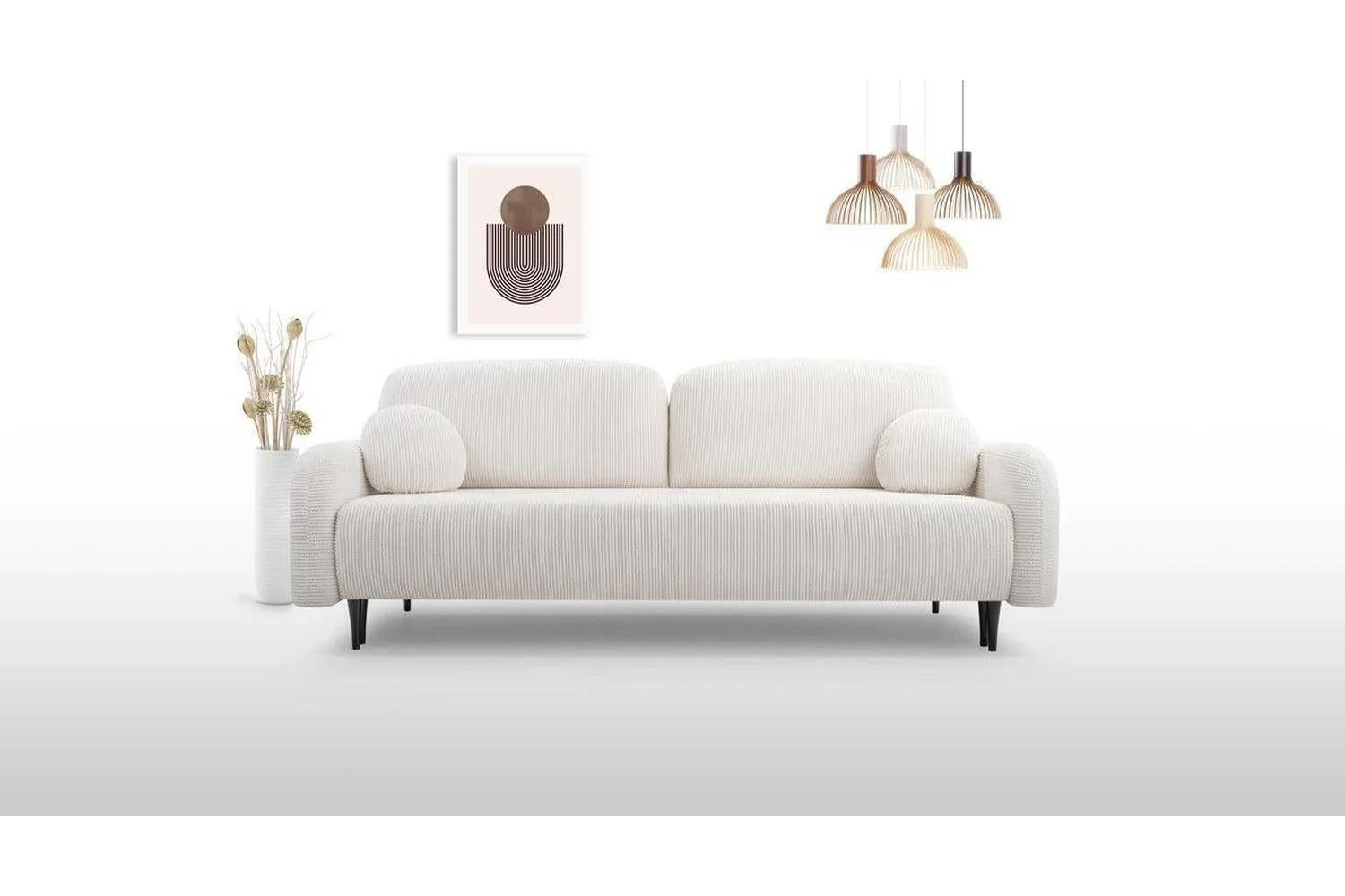 Cloud 2 Seater Sofa Bed With Storage - Image 5