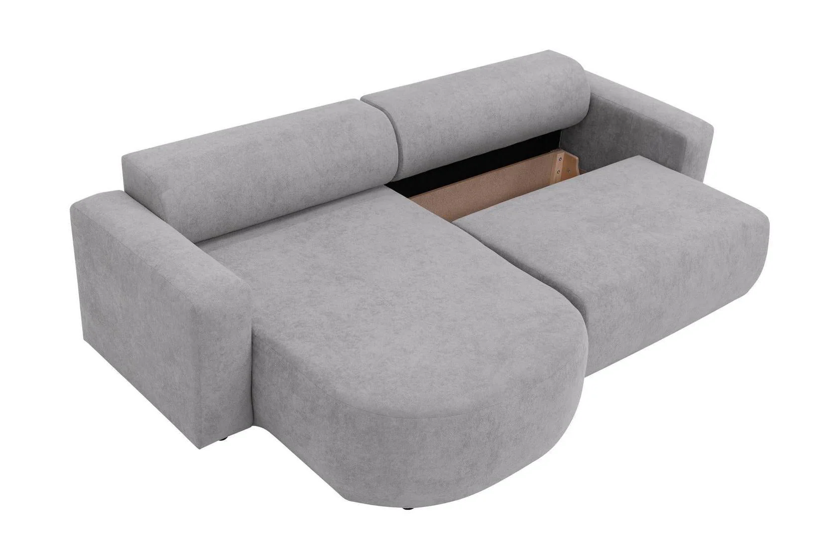Nicelo Corner Sofa Bed With Storage - Image 6