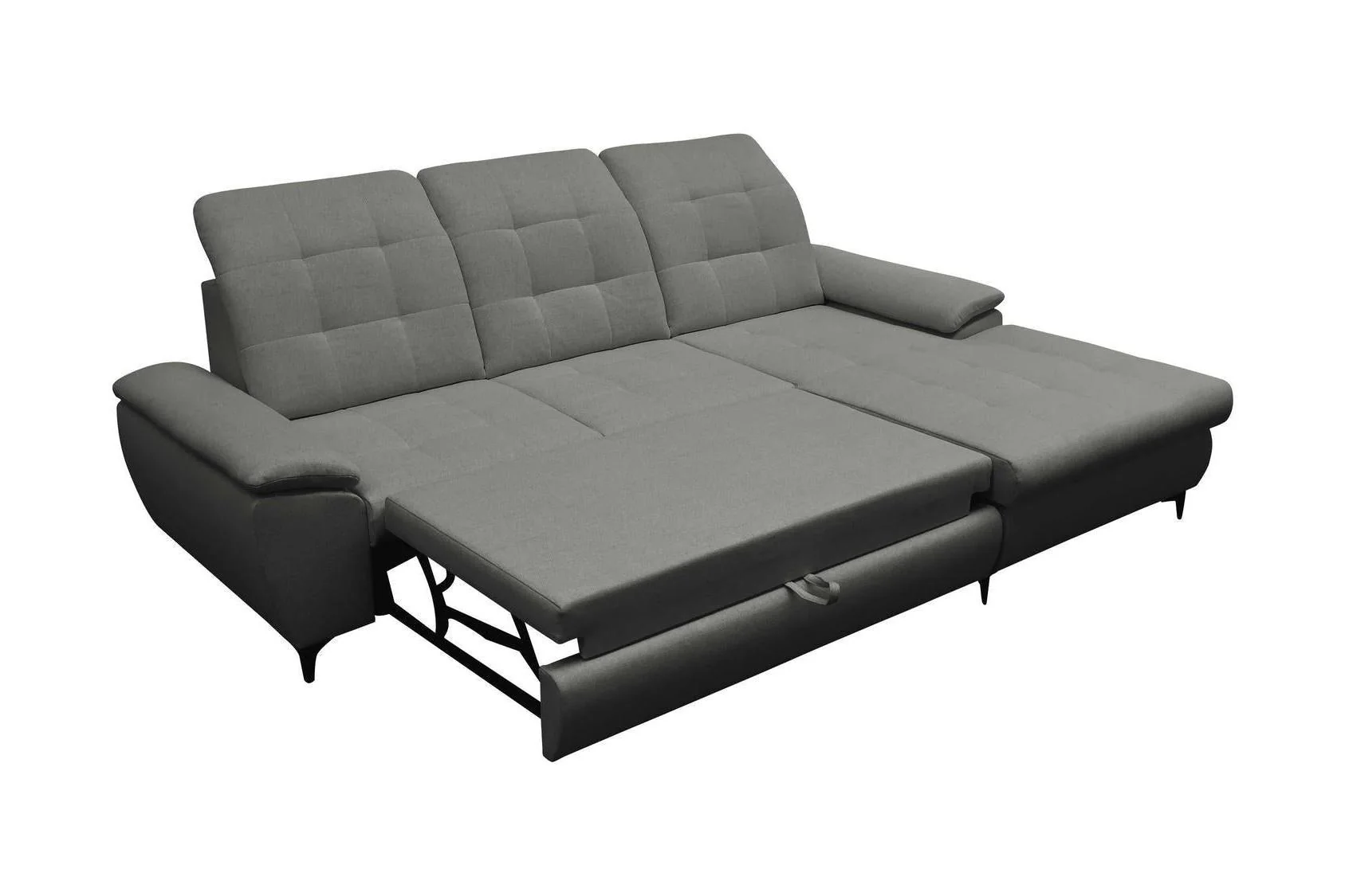 Crystal Corner Sofa Bed With Storage - Image 2