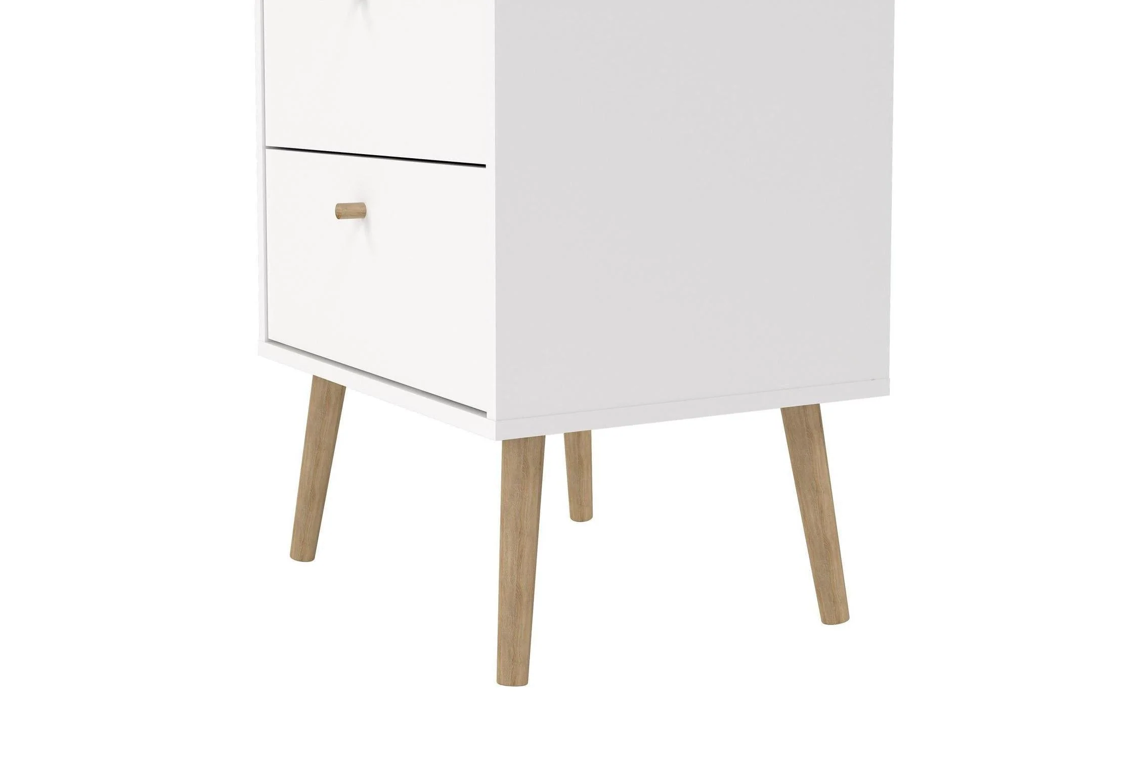 Cumbria Chest 5 Drawers White - Image 9
