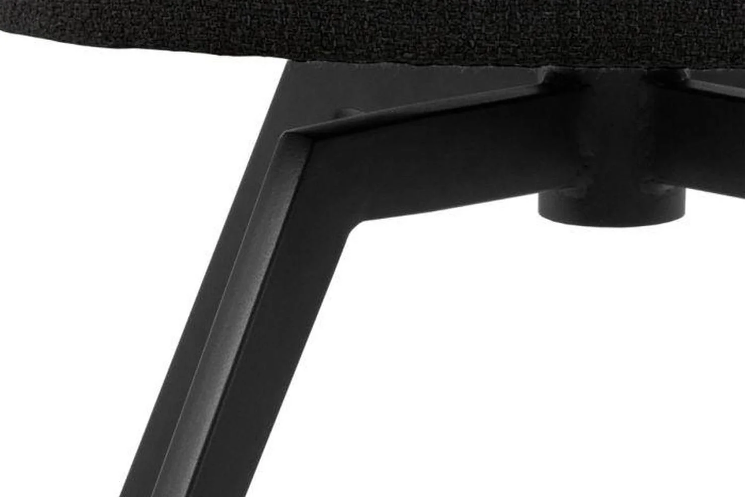 Darlene Dining Chair with Armrest and Swivel Function in Black - Image 9