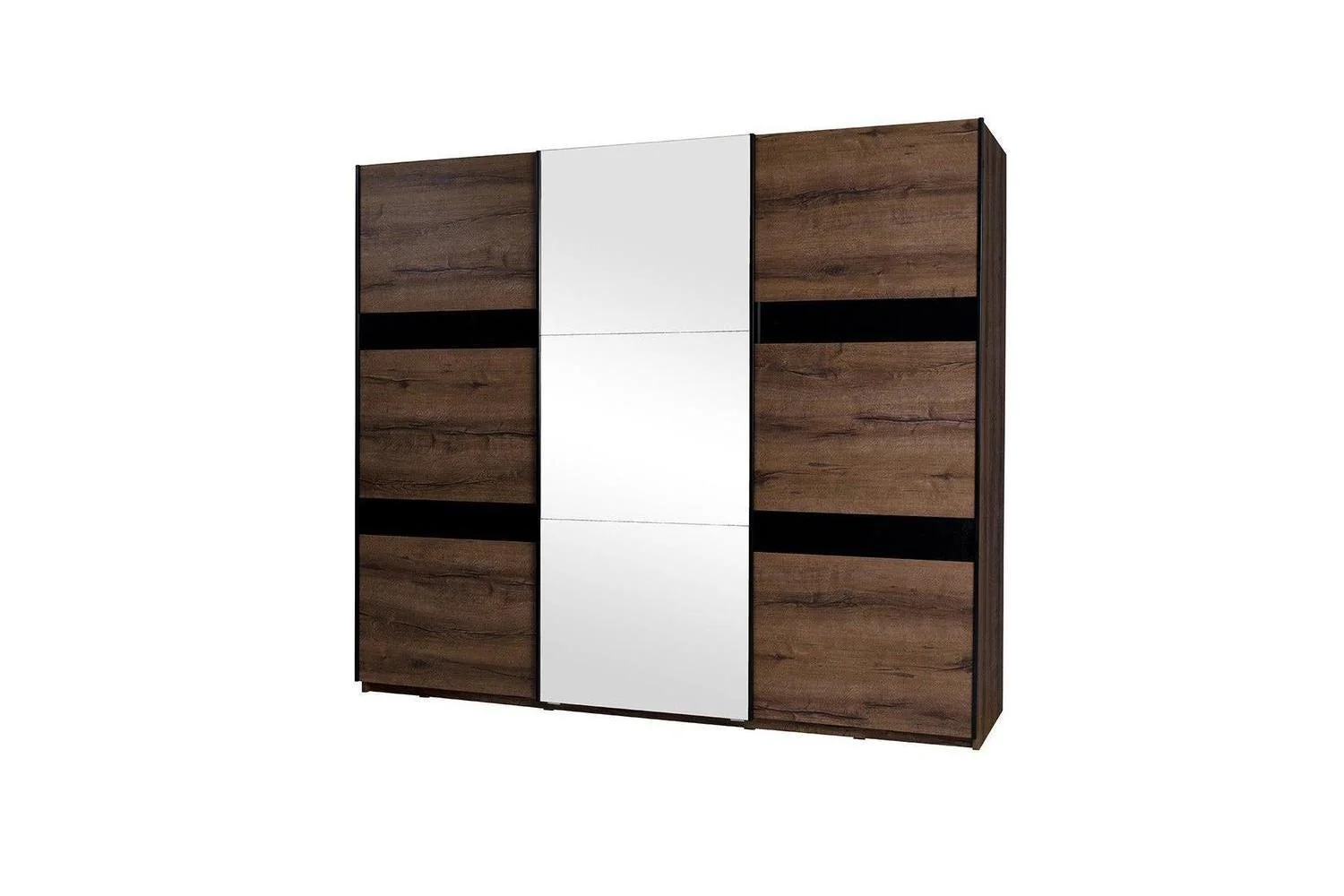 Denver Sliding Wardrobe 250 With Mirror Monastery