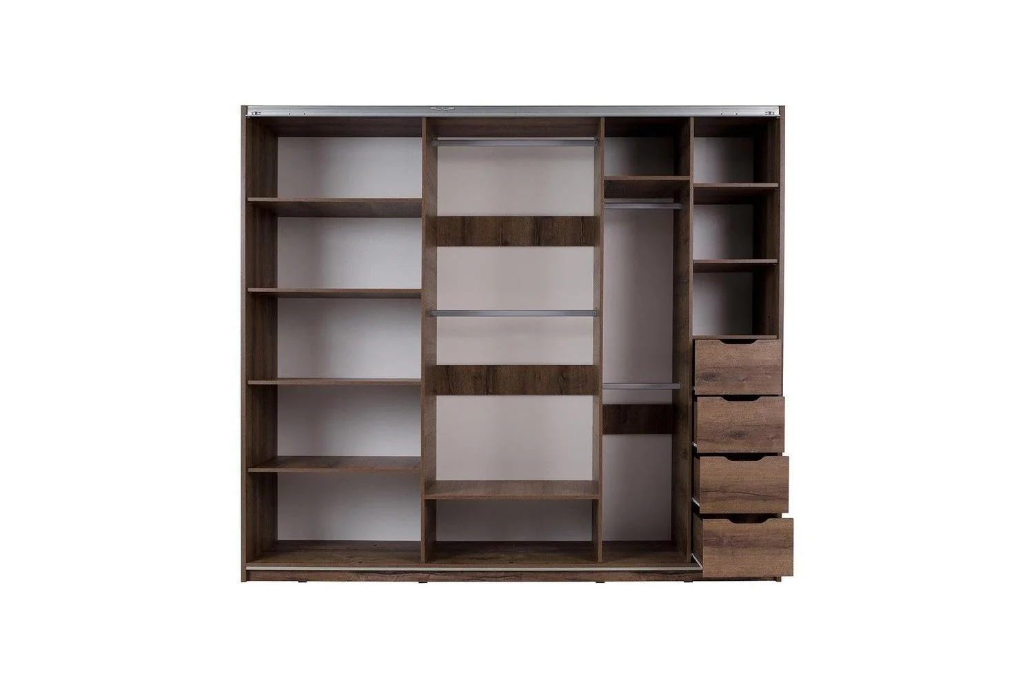 Denver Sliding Wardrobe 250 With Mirror Monastery - Image 2