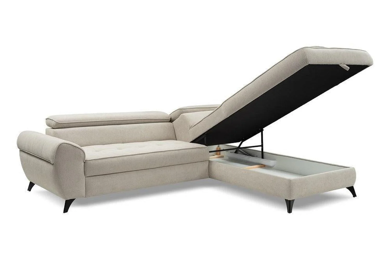 Elena Corner Sofa Bed With Storage - Image 2
