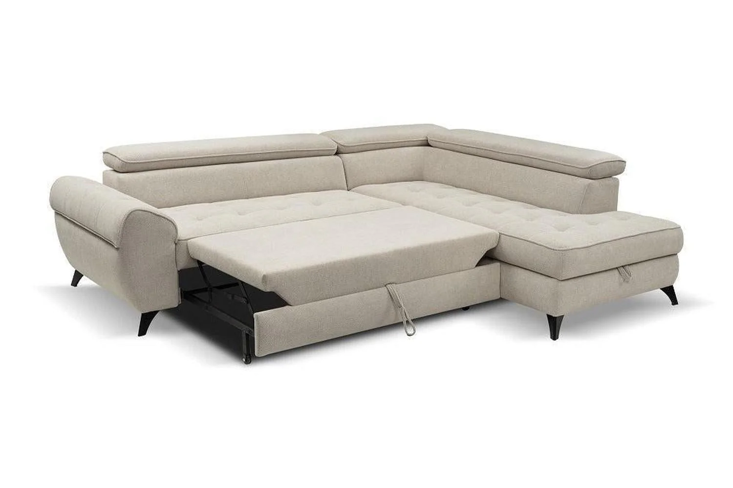 Elena Corner Sofa Bed With Storage - Image 3