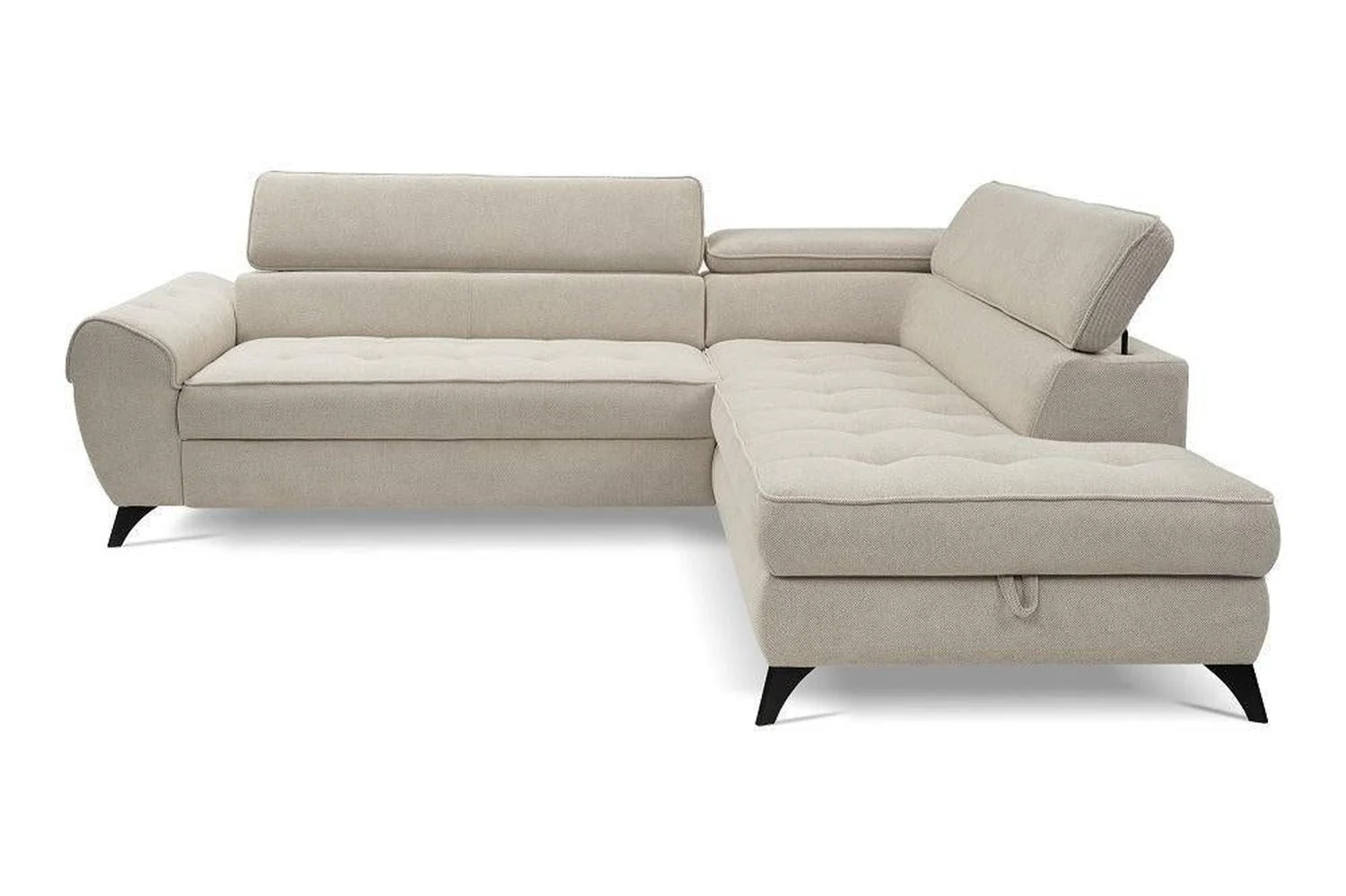 Elena Corner Sofa Bed With Storage - Image 4