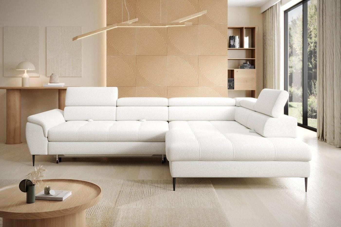 Empoli L Corner Sofa Bed Relax With Storage
