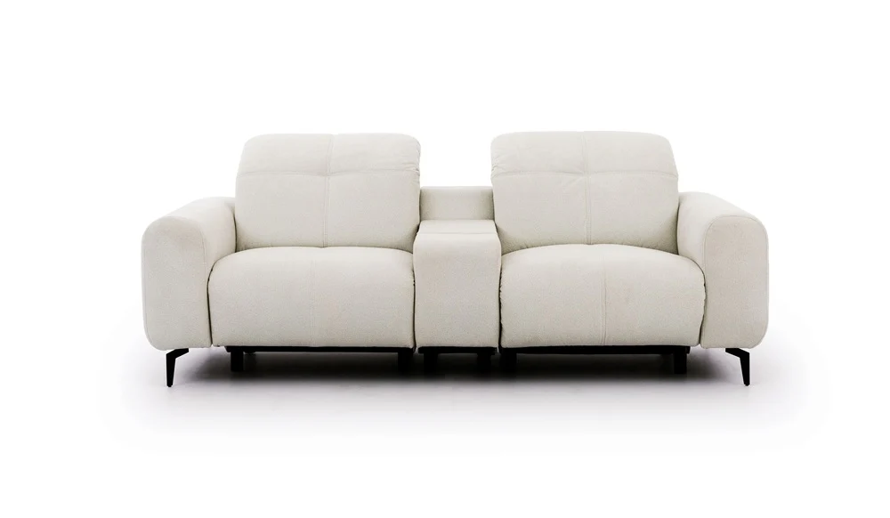 Este 2 Seater Recliner Sofa with Storage Console - Image 3