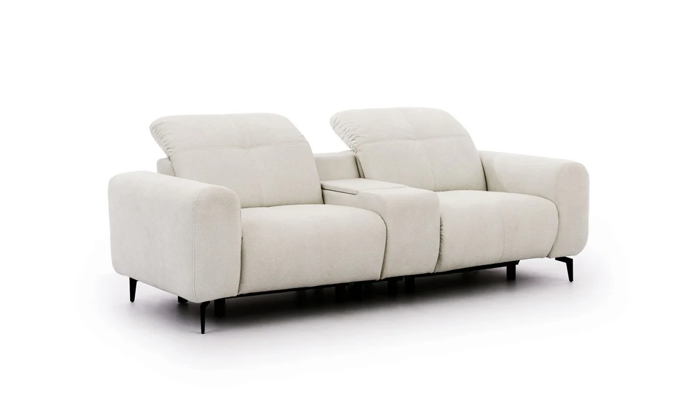 Este 2 Seater Recliner Sofa with Storage Console - Image 5