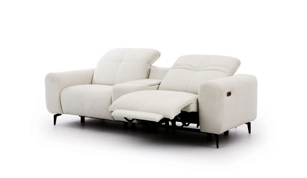 Este 2 Seater Recliner Sofa with Storage Console - Image 9