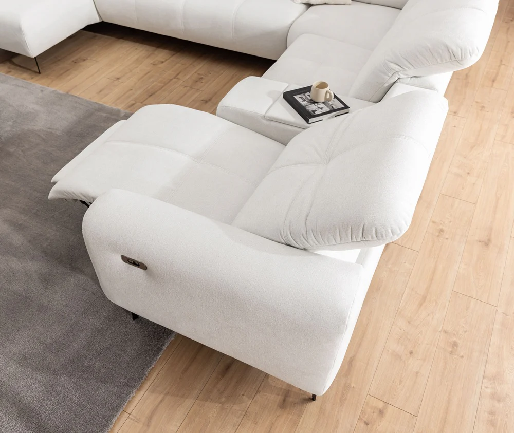 Este U Shape Recliner Corner Sofa - Image 4