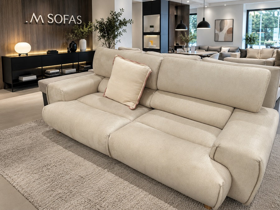Ex-Display Nara 2 Seater Sofa Monolith 04 VELVET - Image 2