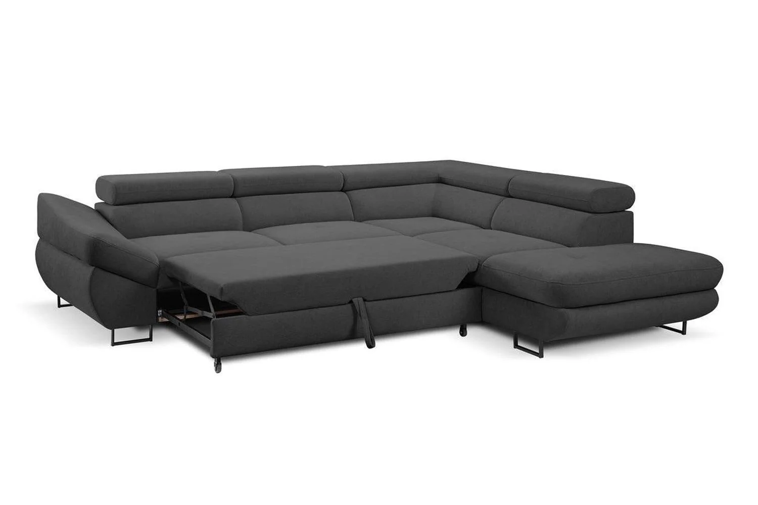 Fabio Express Delivery Corner Sofa Bed With Storage Curio 97 - Image 5