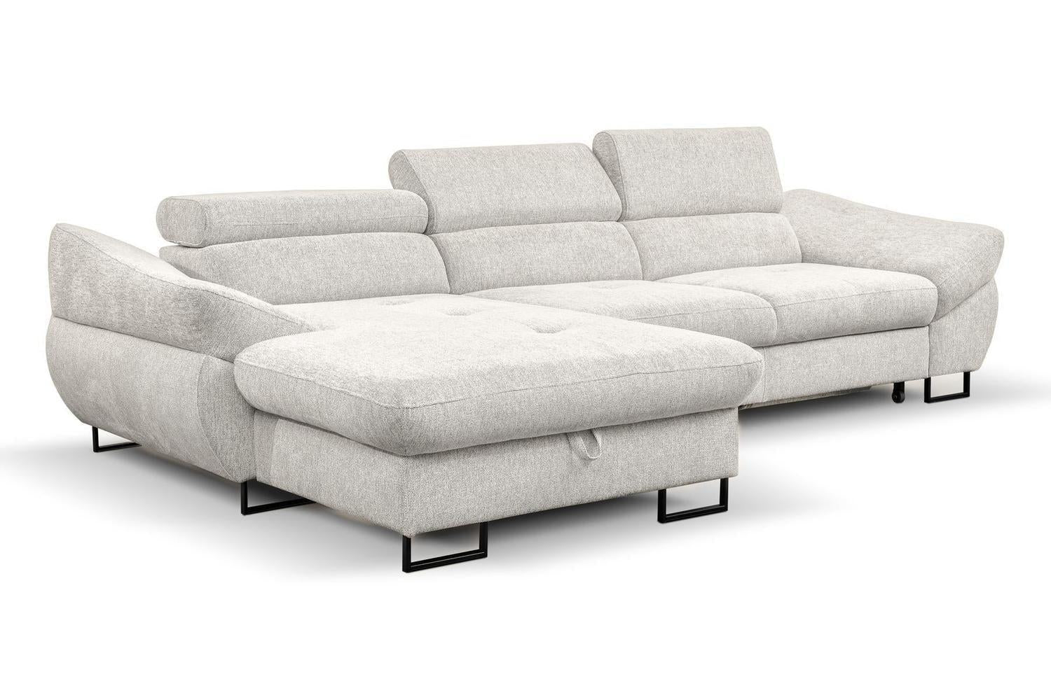 Fabio Express Delivery Corner Sofa Bed Mini With Storage Curio 84 - Image 4