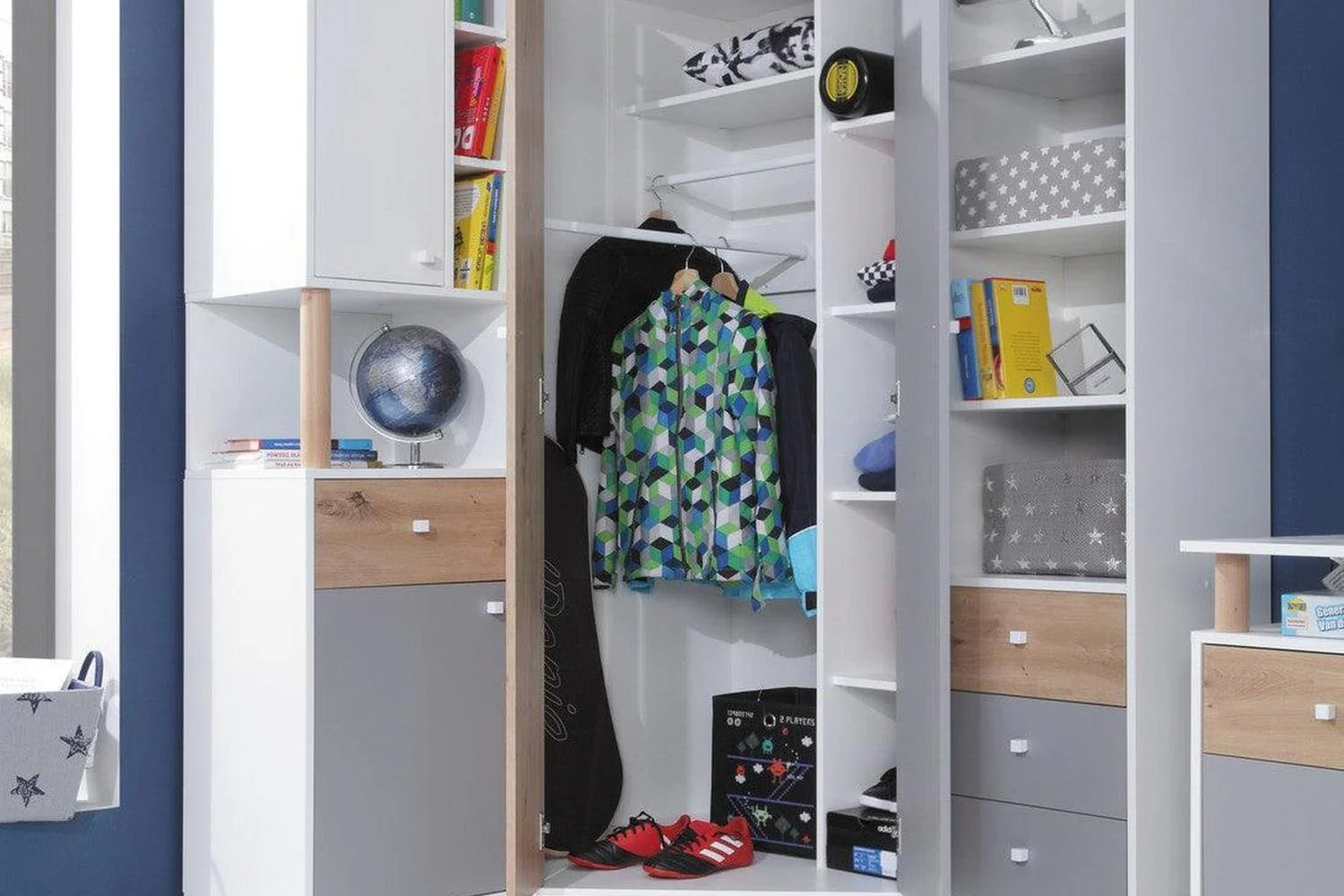 Faro Fr02 Corner Wardrobe - Image 2