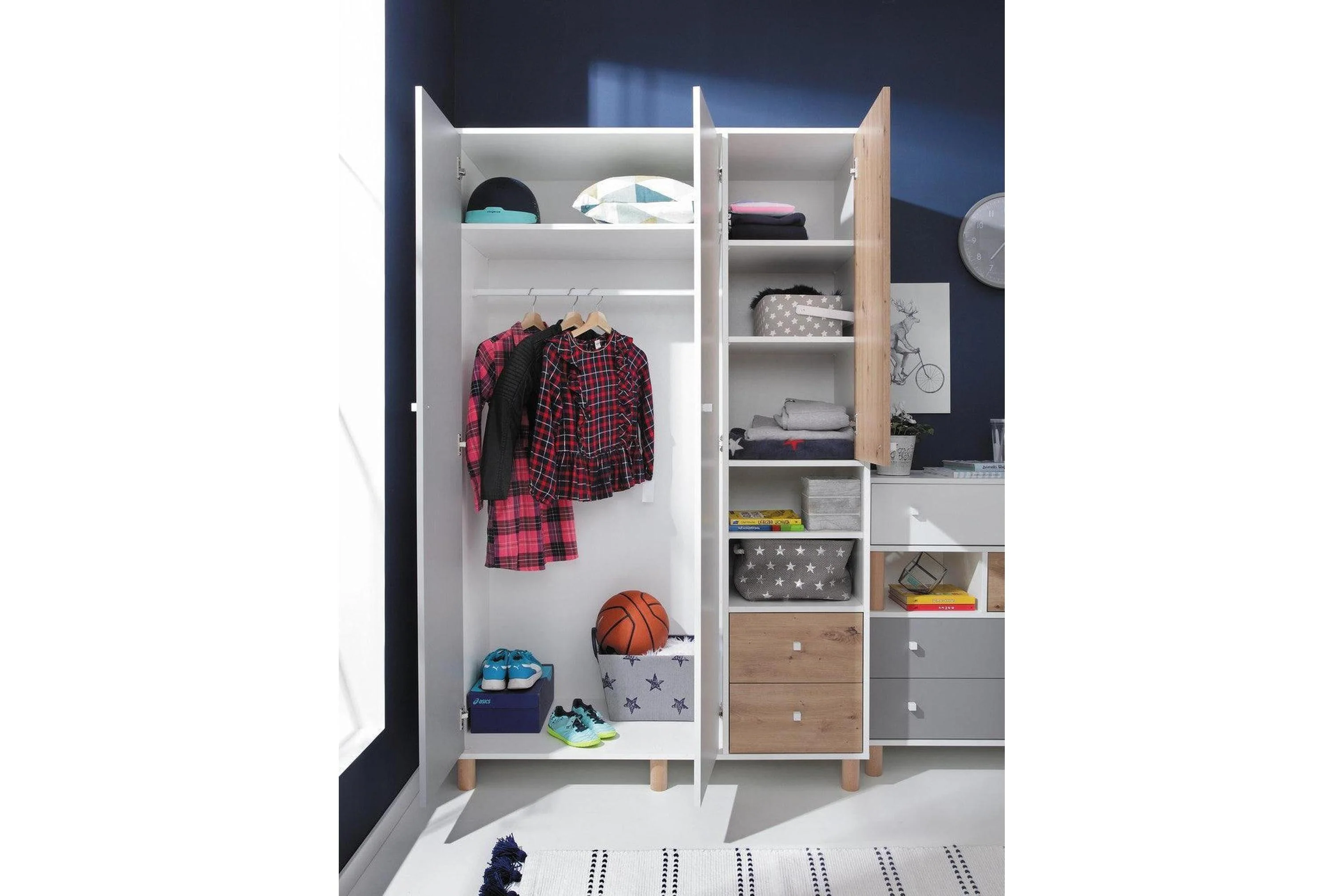 Faro Fr01 2-Door Wardrobe - Image 2