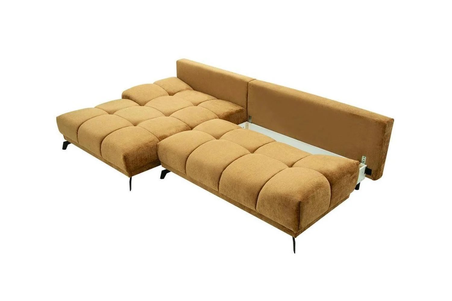 Felipe Corner Sofa Bed With Storage - Image 4