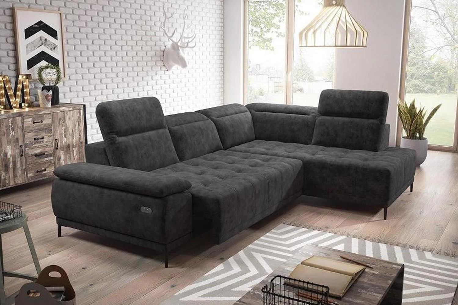 Focus L Corner Sofa - Image 2