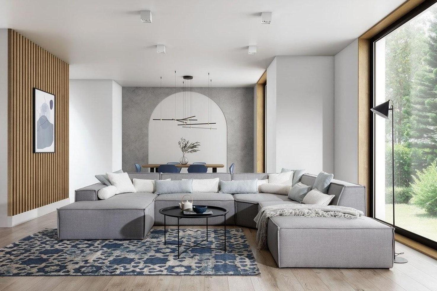 Fondy U Shape Corner Sofa