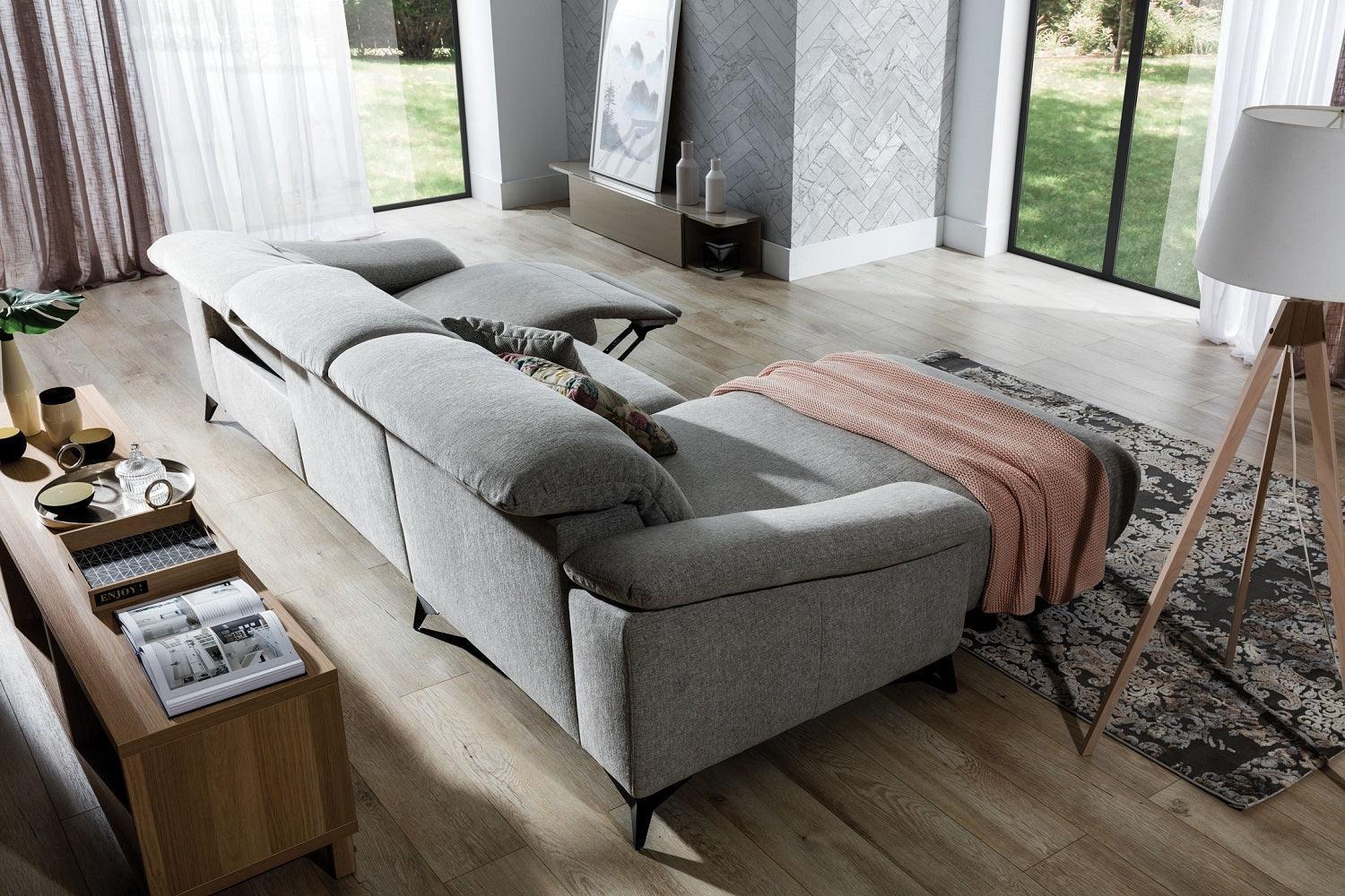 Gappa Small Recliner Corner Sofa - Image 6