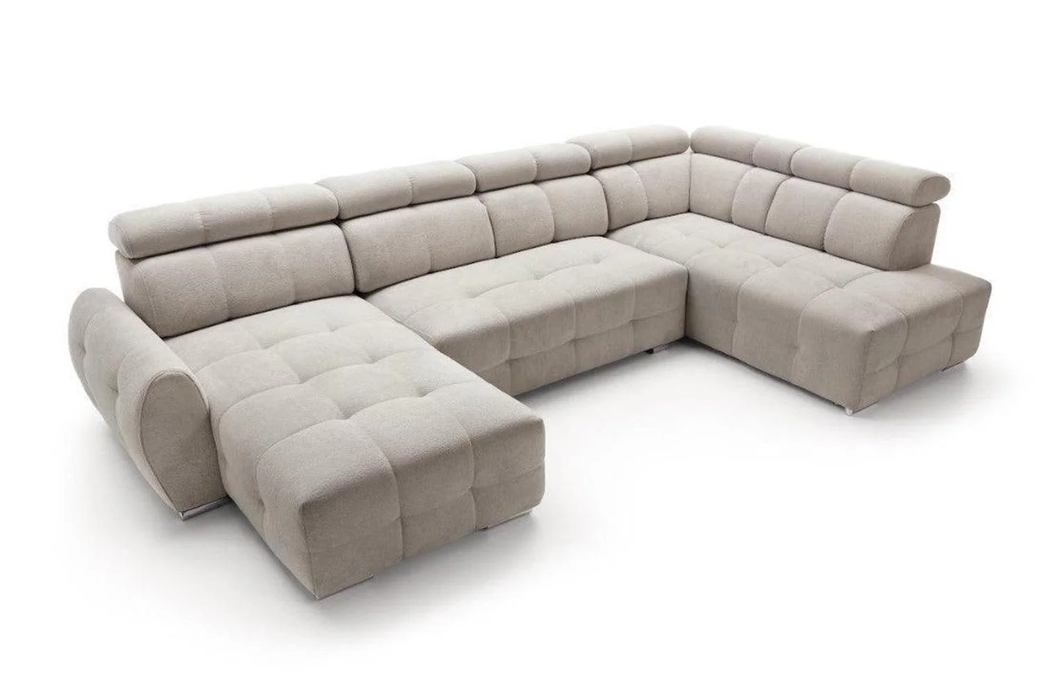 Garda 1 U Shape Corner Sofa Bed - Image 4