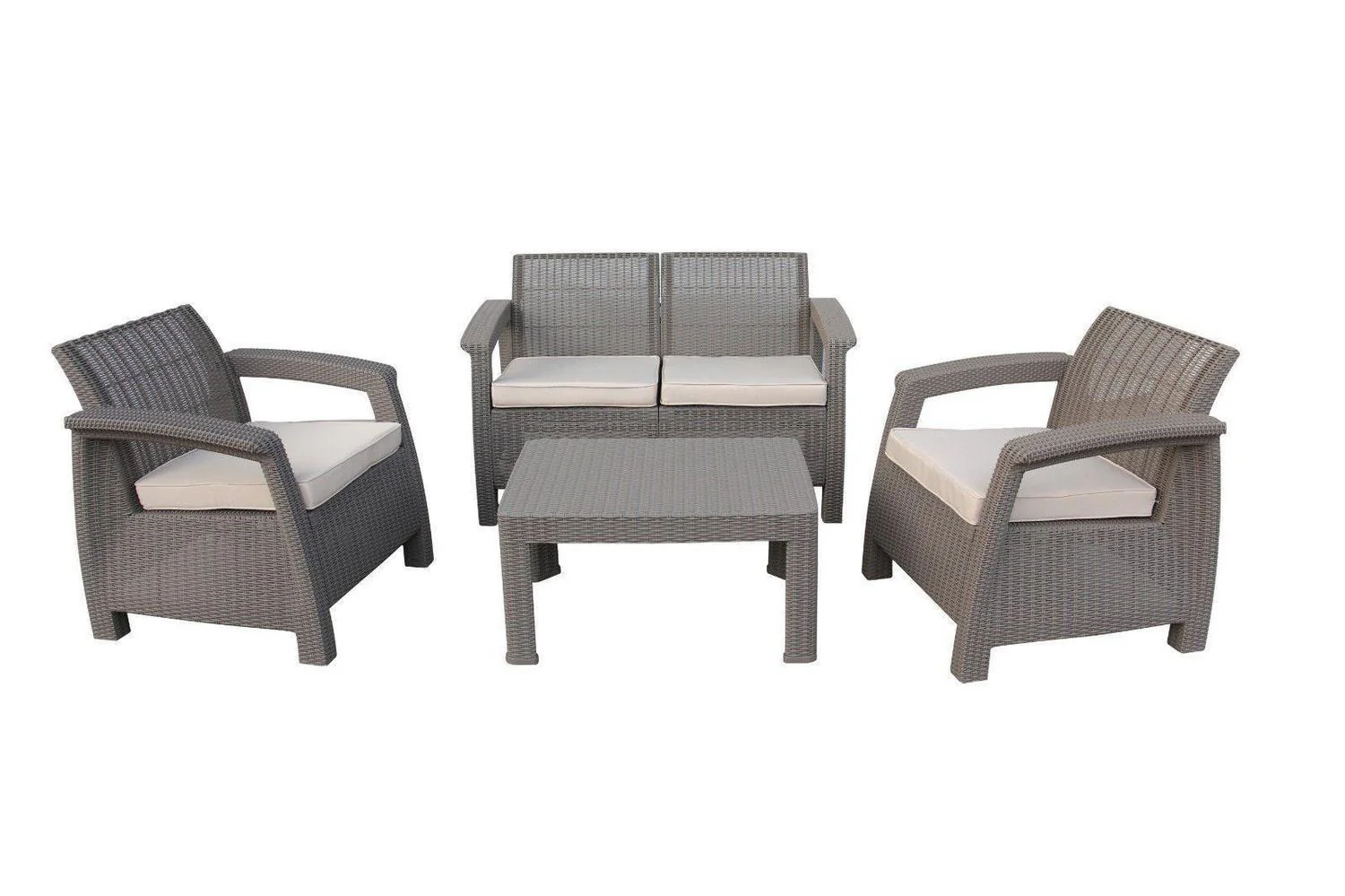 4-Piece Mocca Express Delivery Garden Furniture Set