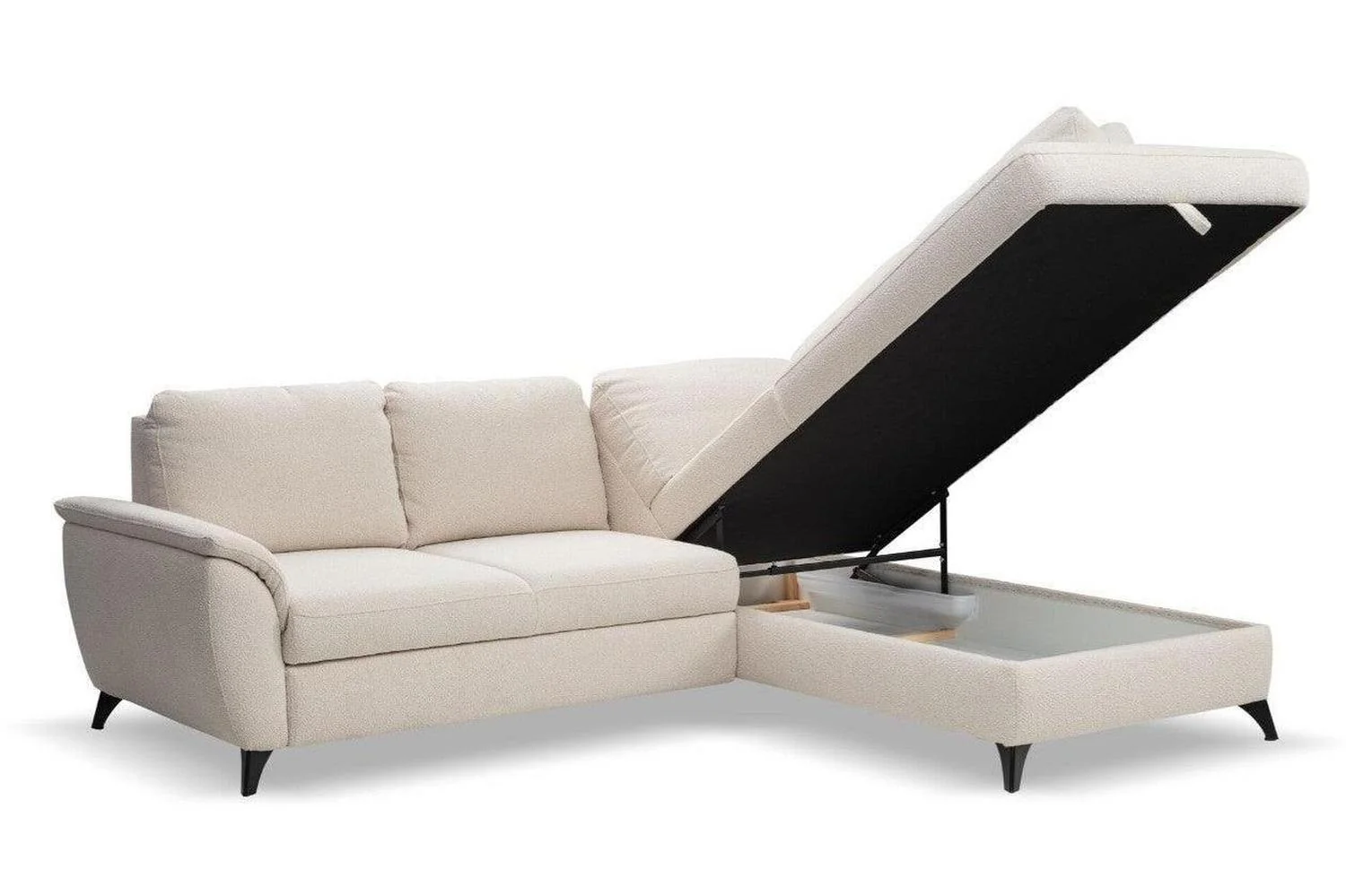 Geneva Corner Sofa Bed With Storage - Image 3