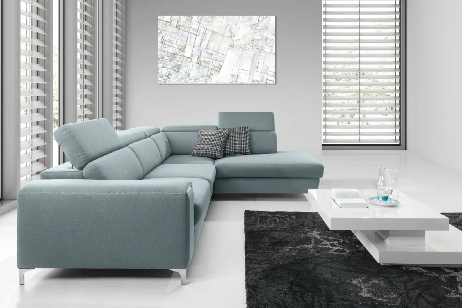 Genova Corner Sofa Bed With Storage - Image 3