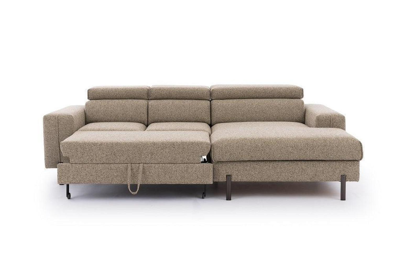 Gilia Corner Sofa Bed With Storage - Image 5