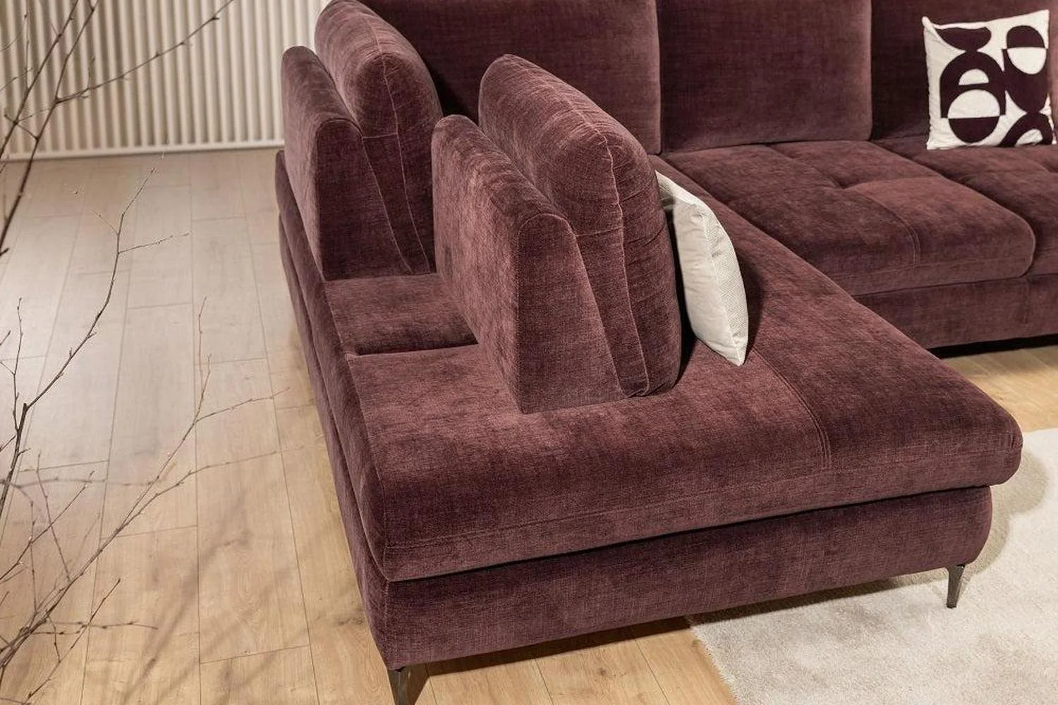 Ginossa Corner Sofa Bed With Storage - Image 2