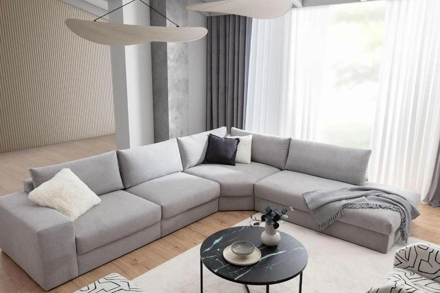 Hermes L Corner Sofa - Image 5