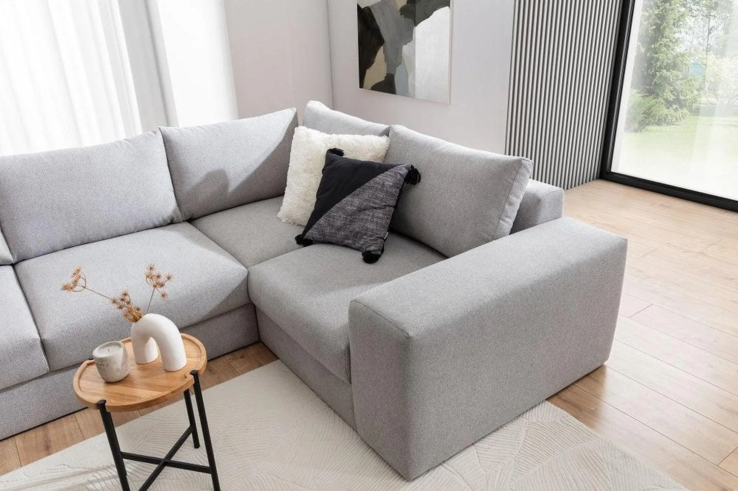 Hermes U Shape Corner Sofa - Image 4