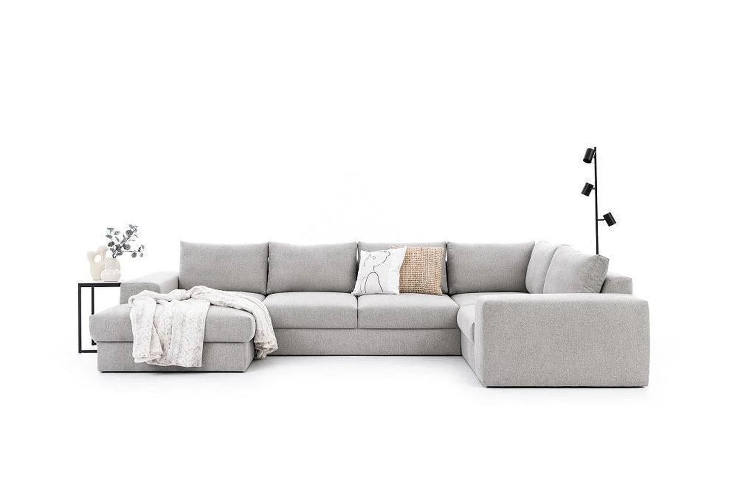 Hermes U Shape Corner Sofa - Image 5