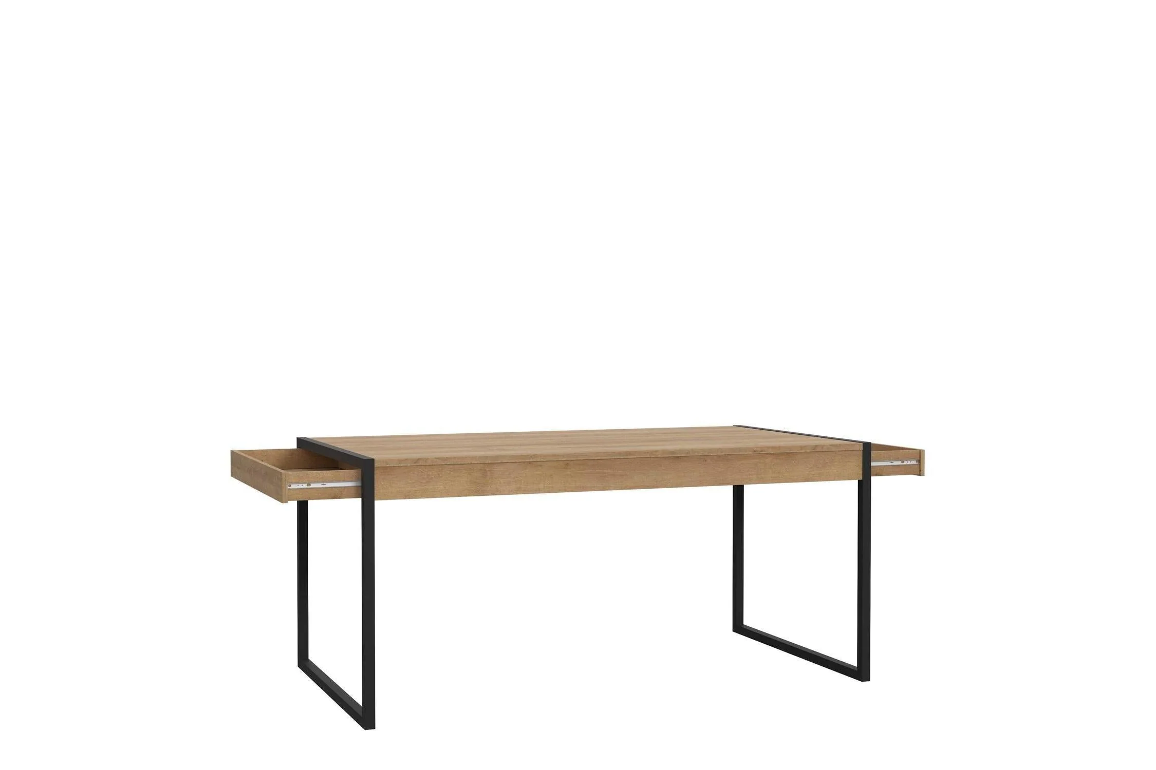 High Rock Dining Table In Riviera Oak - Image 3