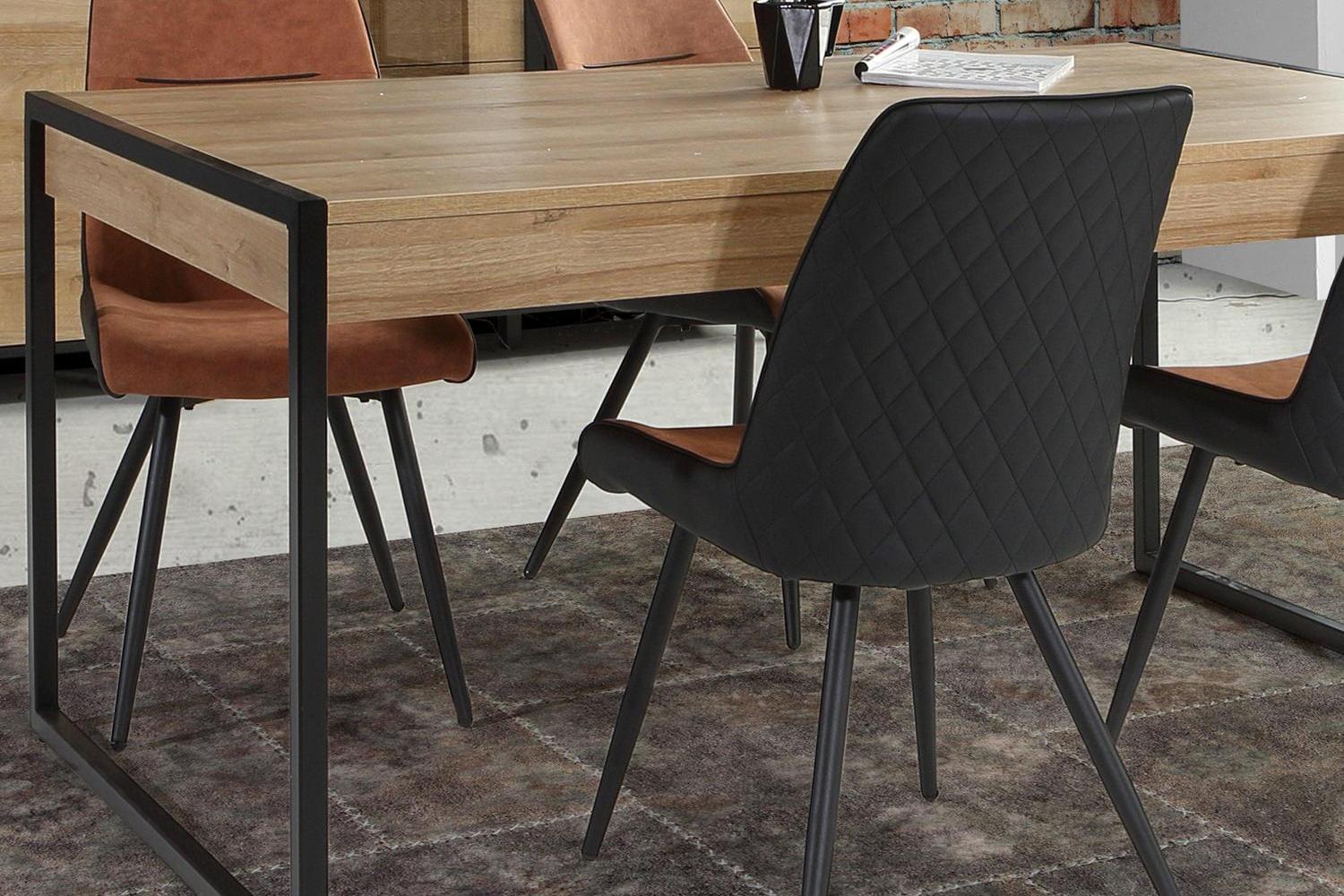 High Rock Dining Table In Riviera Oak - Image 7