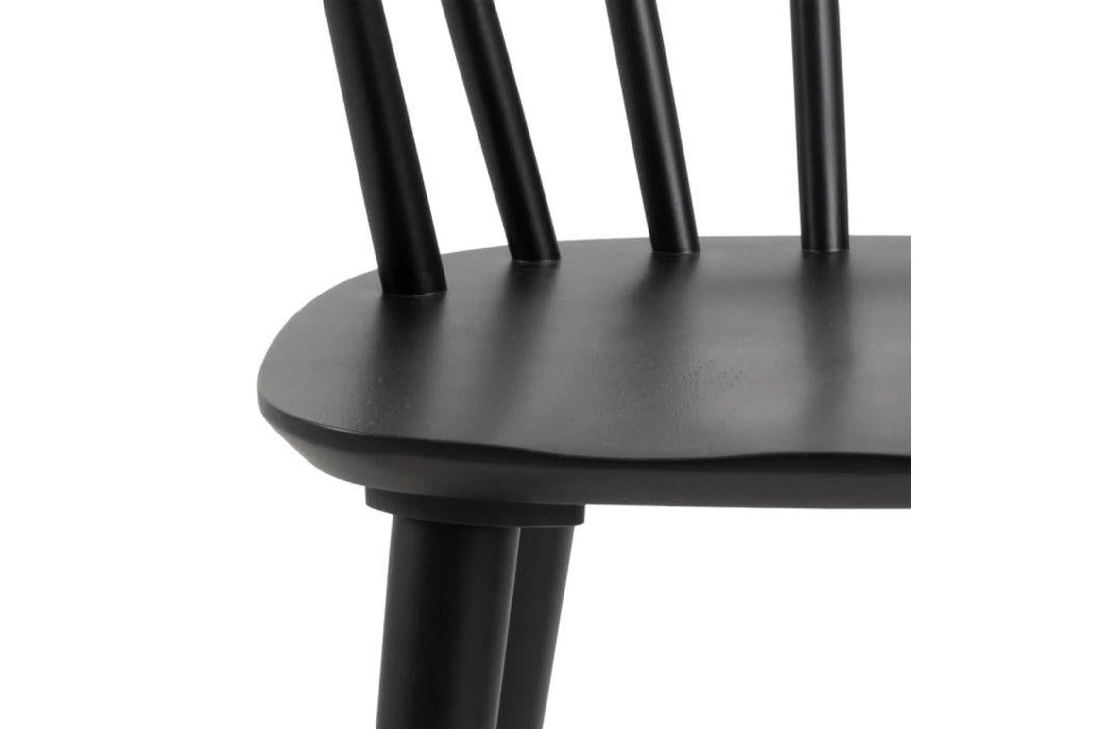 Ida Dining Chair in Black Set of 2 - Image 3
