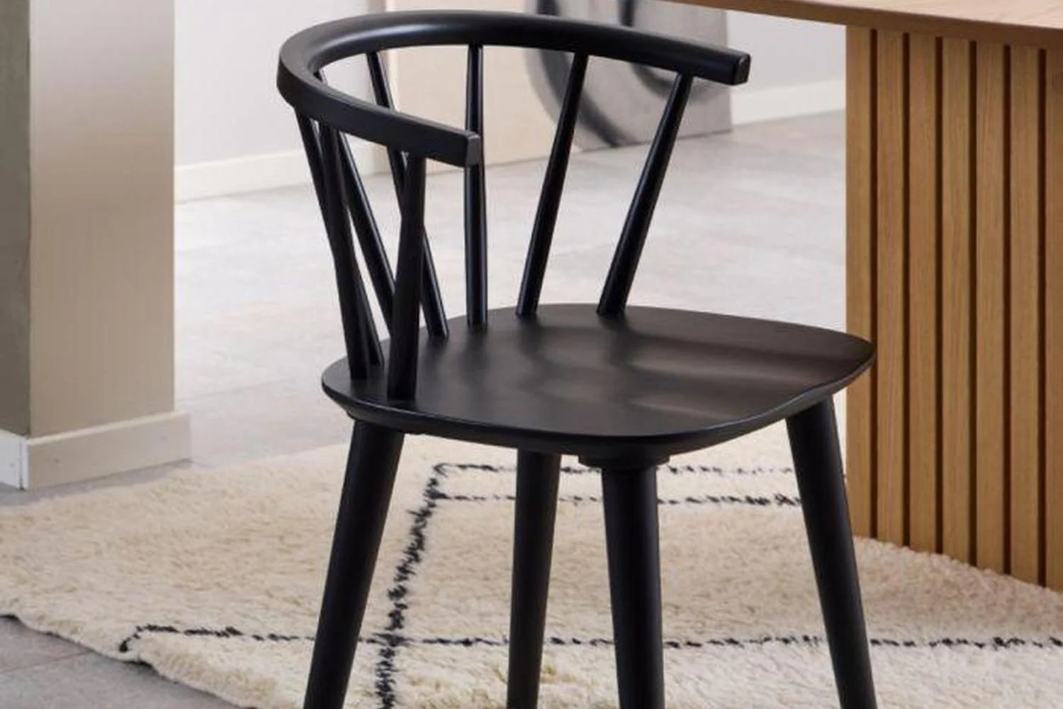 Ida Dining Chair in Black Set of 2 - Image 6