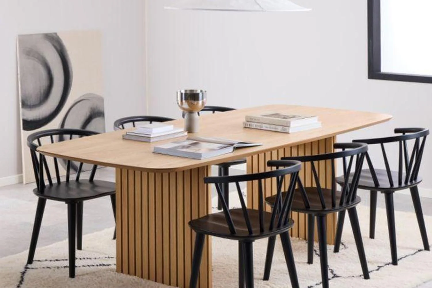Ida Dining Chair in Black Set of 2 - Image 7