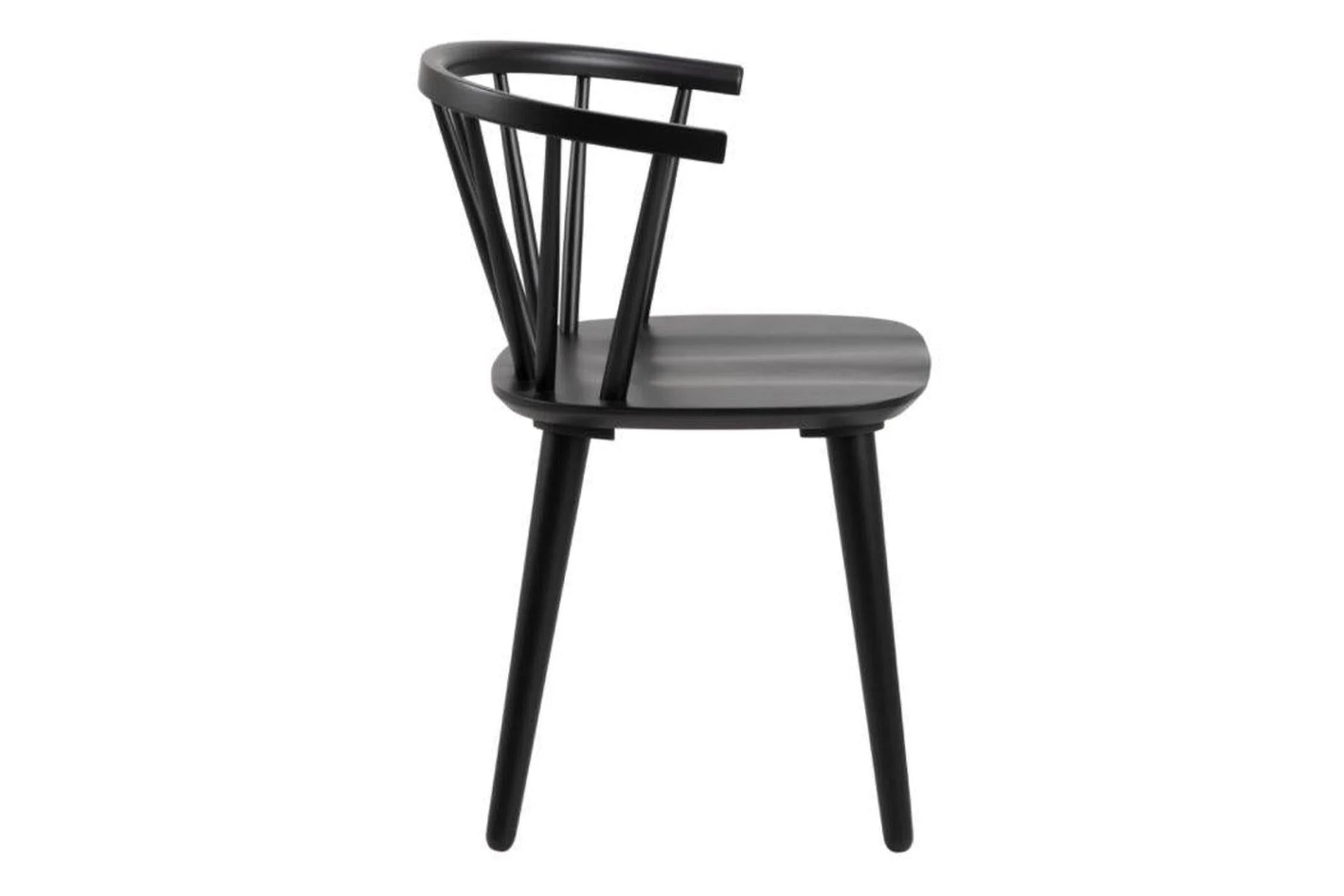 Ida Dining Chair in Black Set of 2 - Image 8