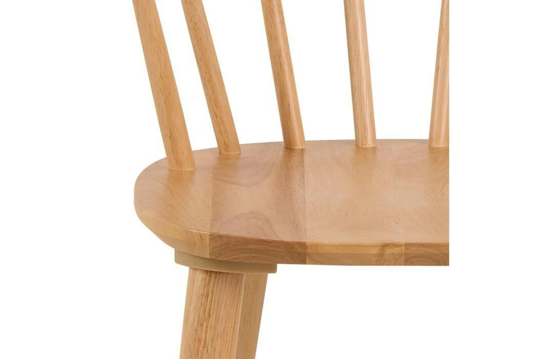 Ida Dining Chair in Oak Set of 2 - Image 3