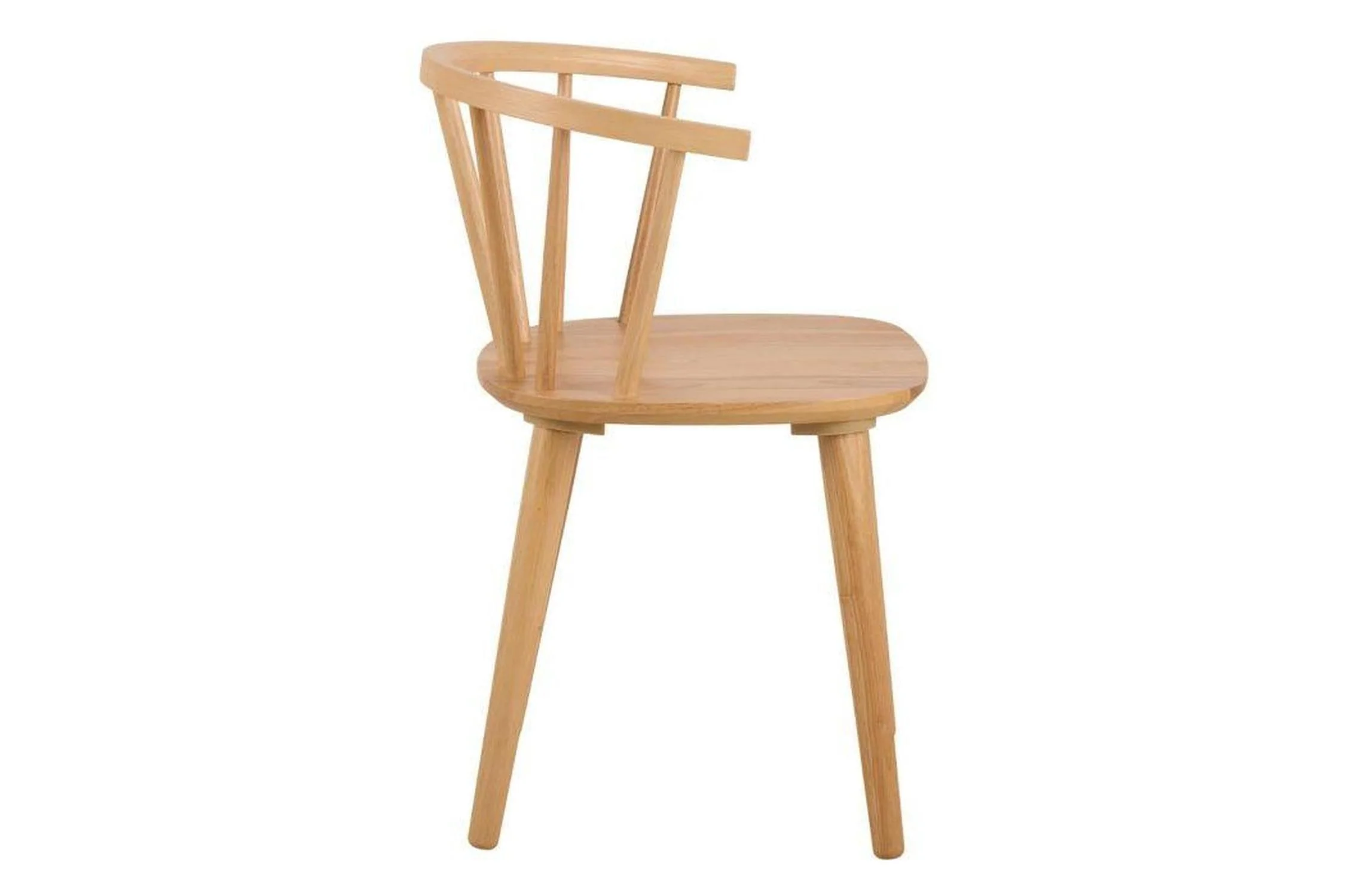 Ida Dining Chair in Oak Set of 2 - Image 7