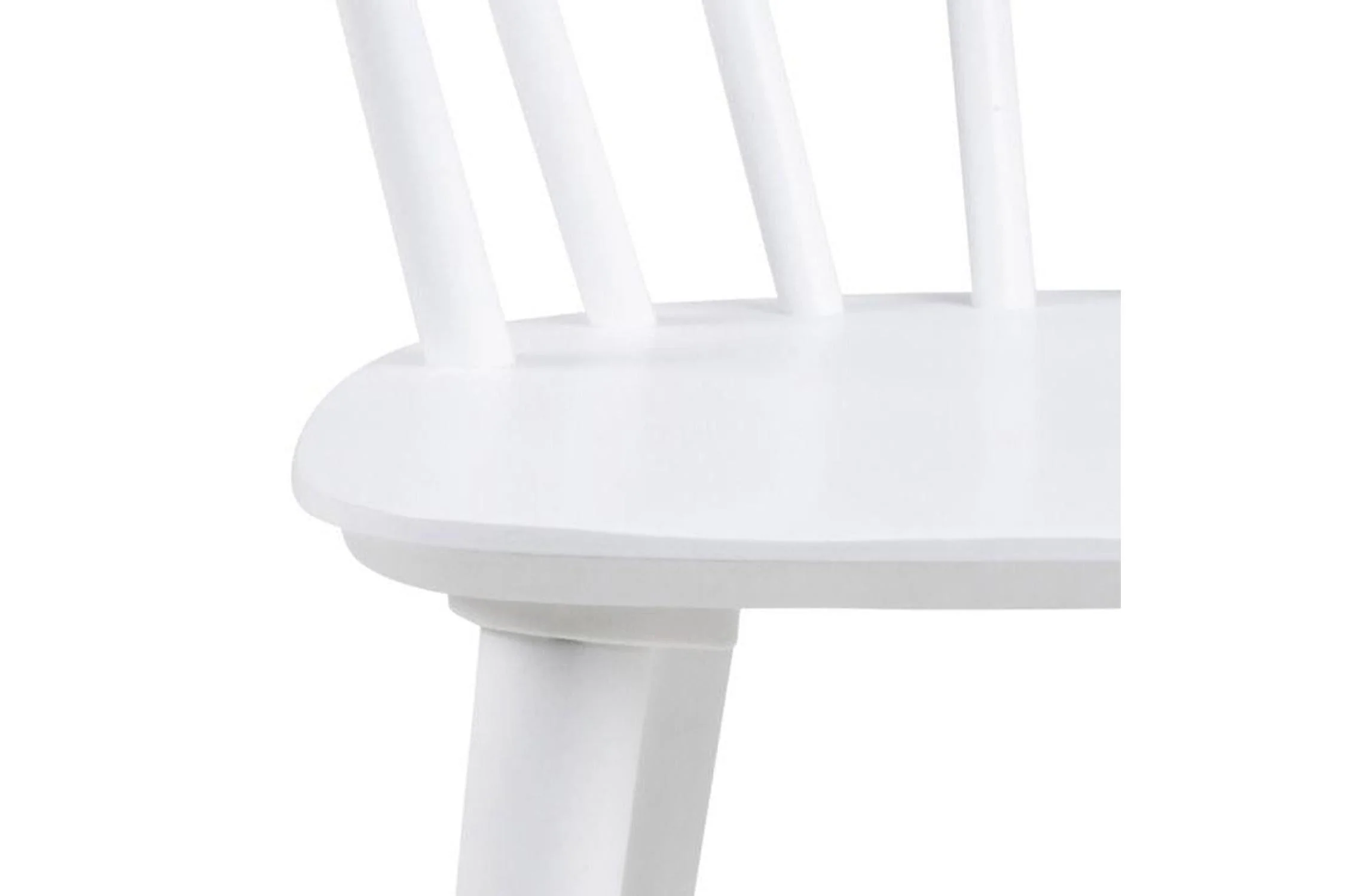 Ida Dining Chair in White Set of 2 - Image 3