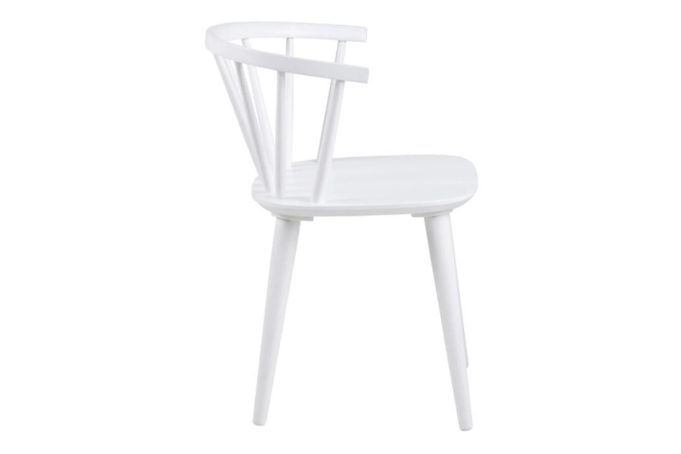 Ida Dining Chair in White Set of 2 - Image 5